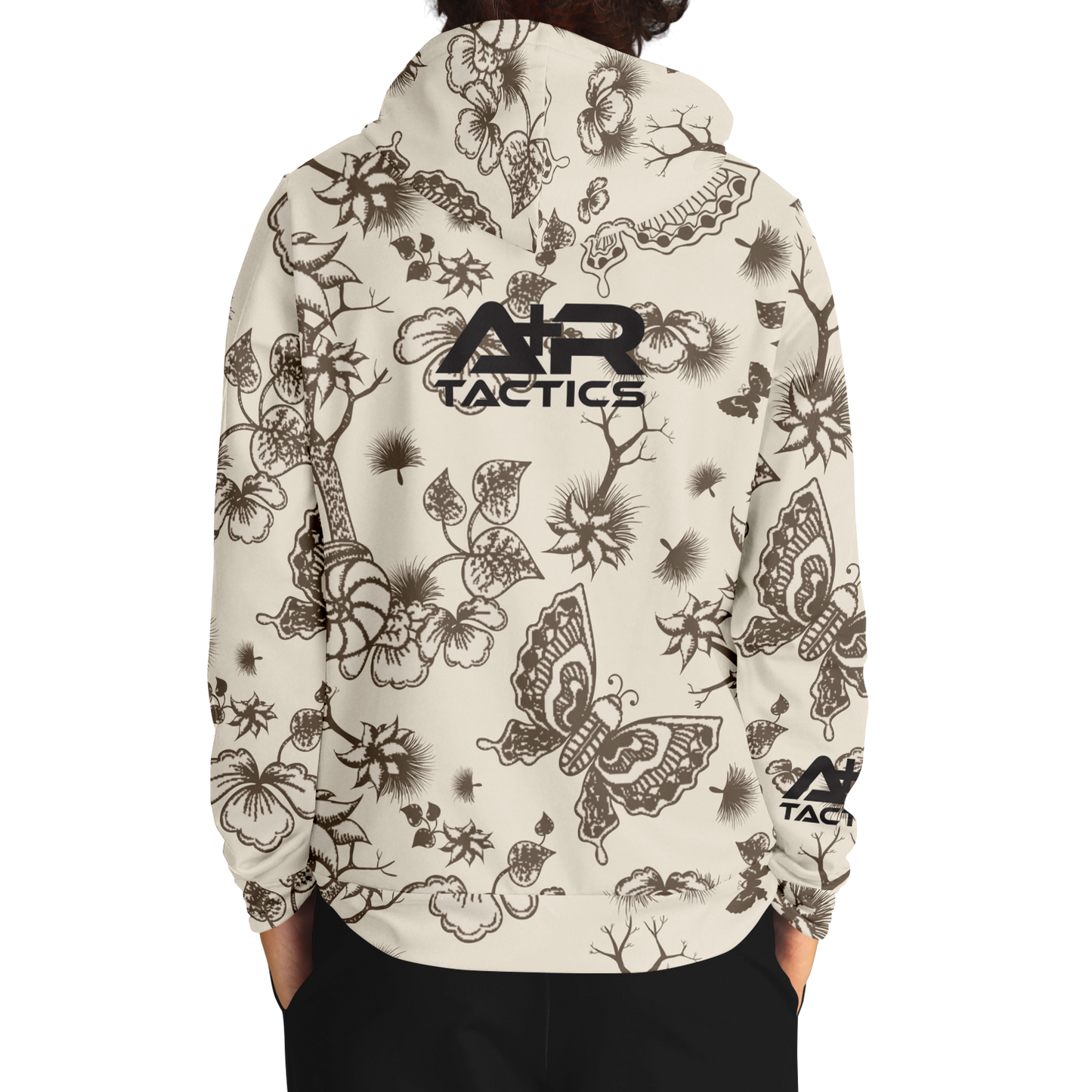 A+R Tactics Logo Hoodie, Retro Chinoiserie