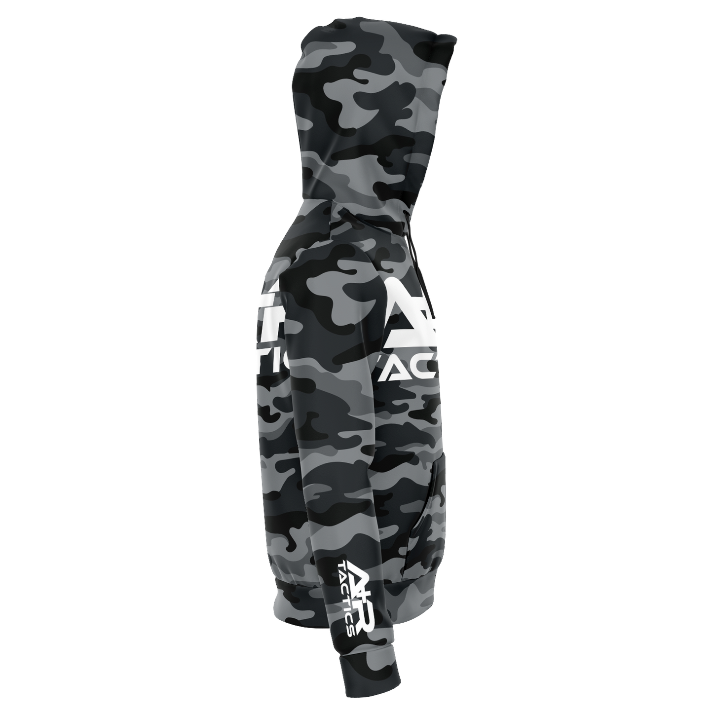 A+R Tactics Logo Hoodie, Black Multicam