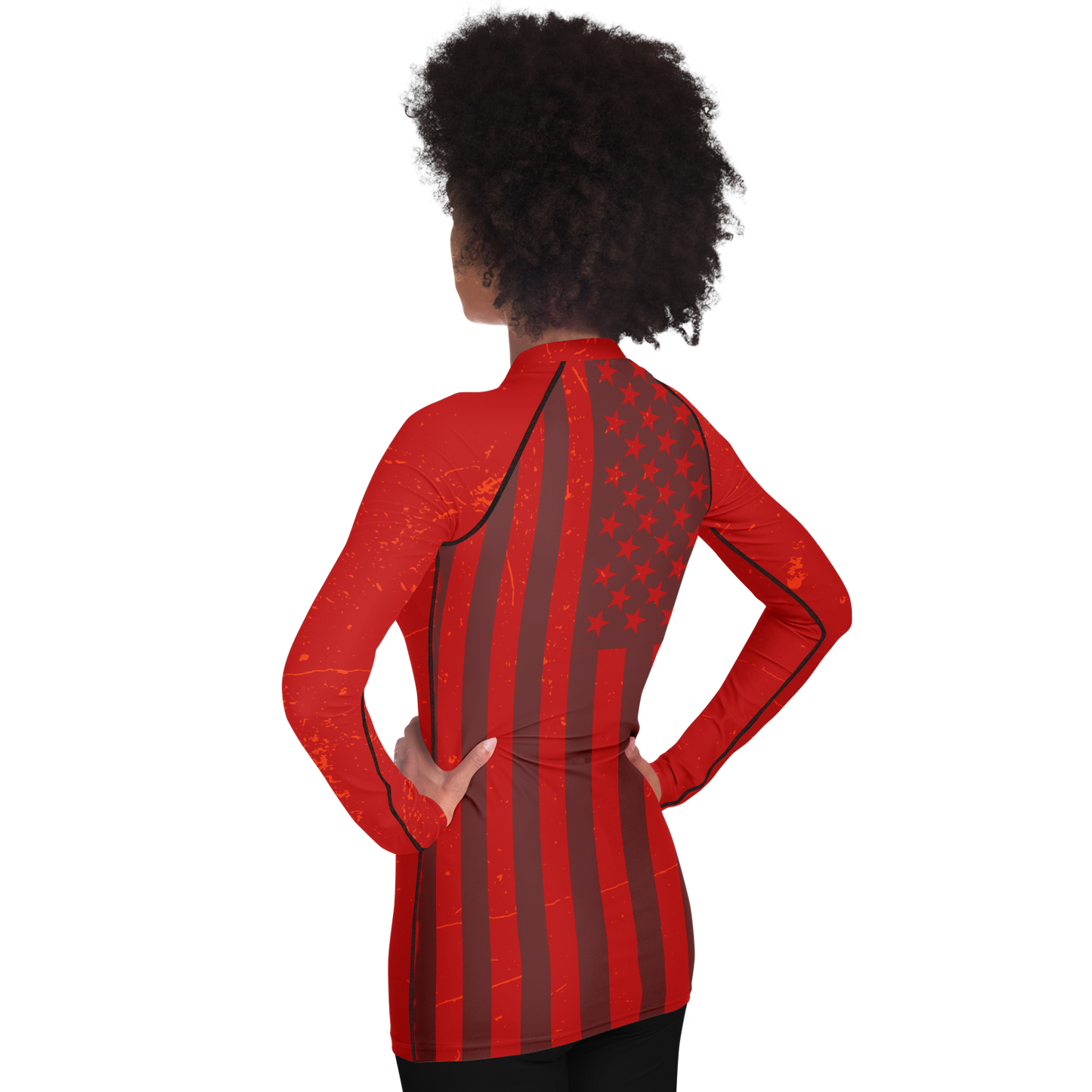 A+R Tactics Logo Womens Rashguard, USMC