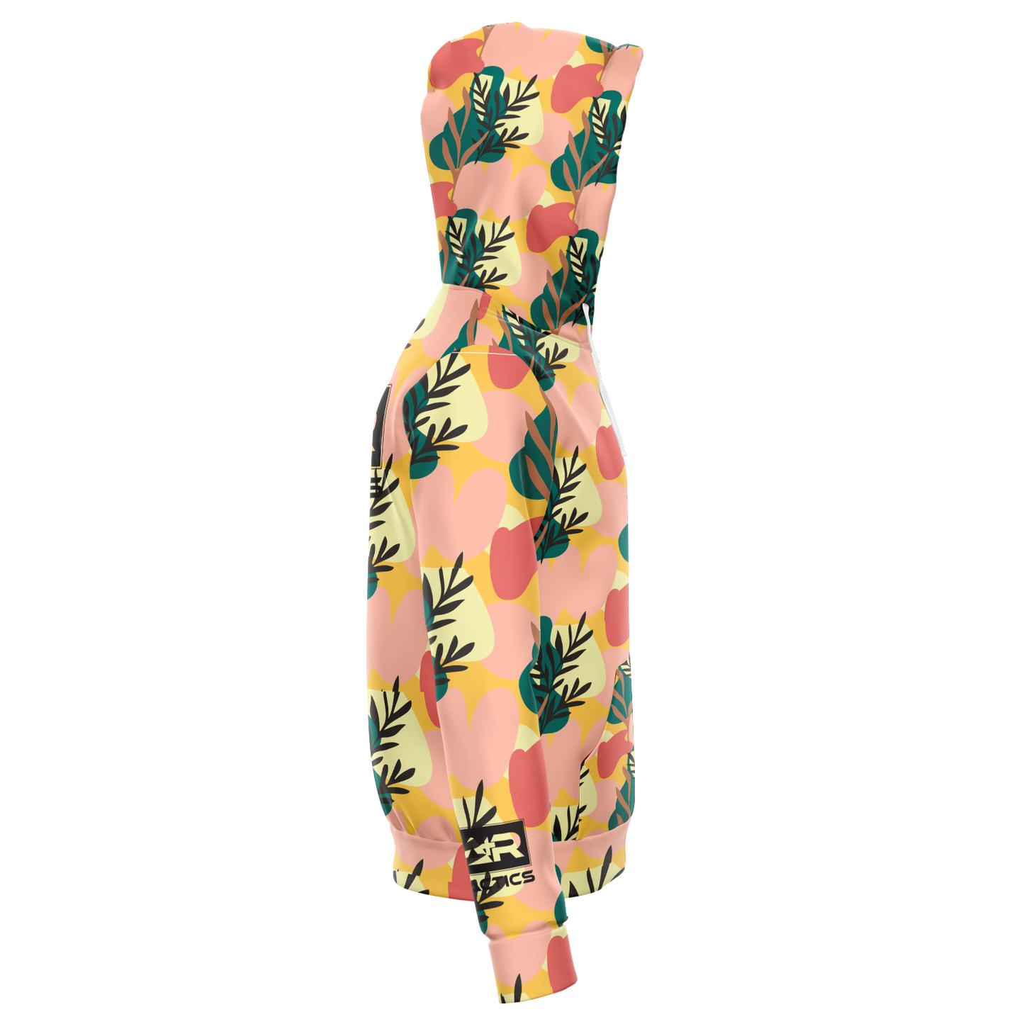 A+R Tactics Logo Zip Hoodie, Blush Floral