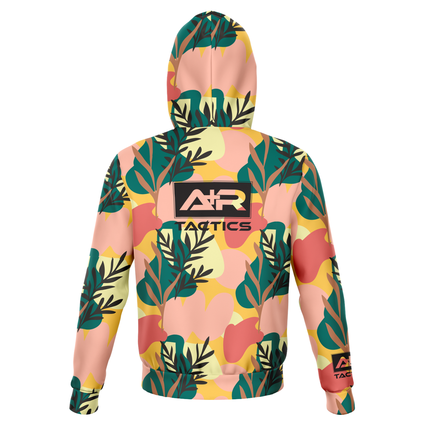 A+R Tactics Logo Hoodie, Blush Floral