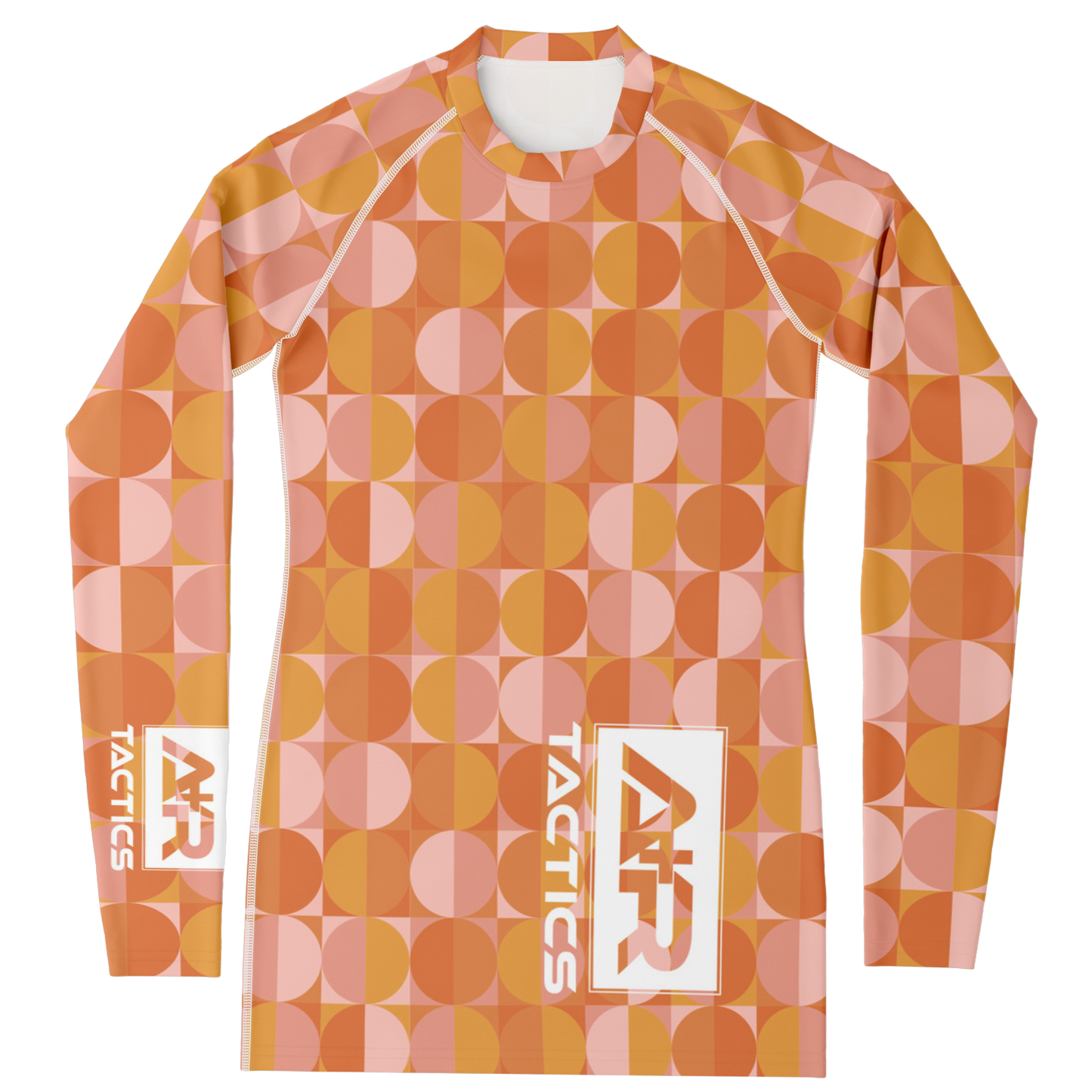A+R Tactics Logo Womens Rashguard, Retro Circles