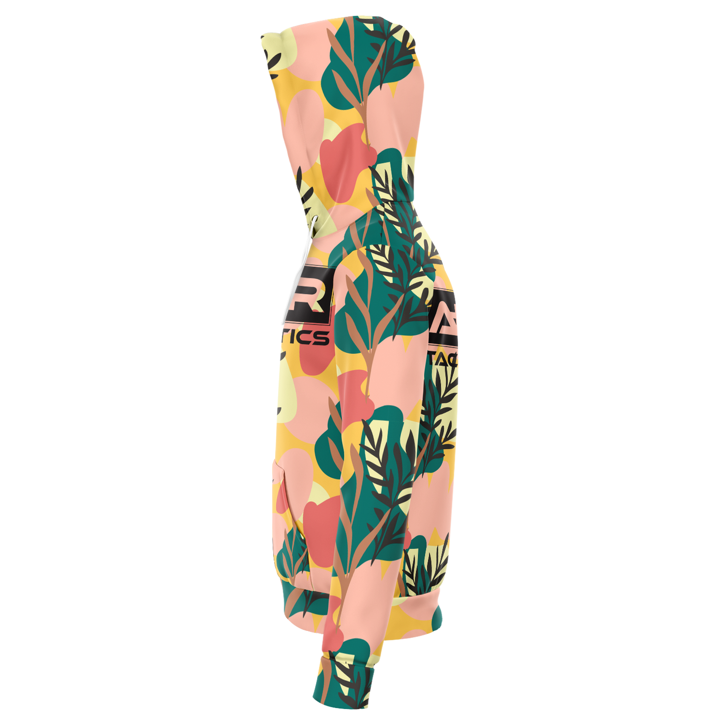 A+R Tactics Logo Hoodie, Blush Floral