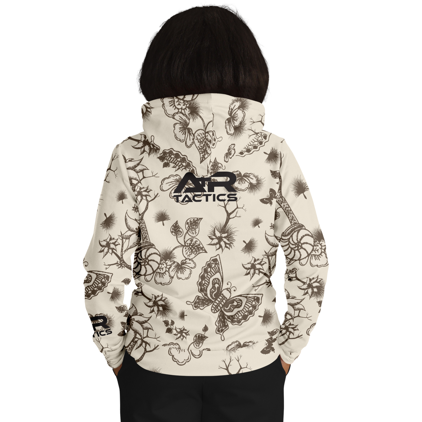 A+R Tactics Logo Hoodie, Retro Chinoiserie