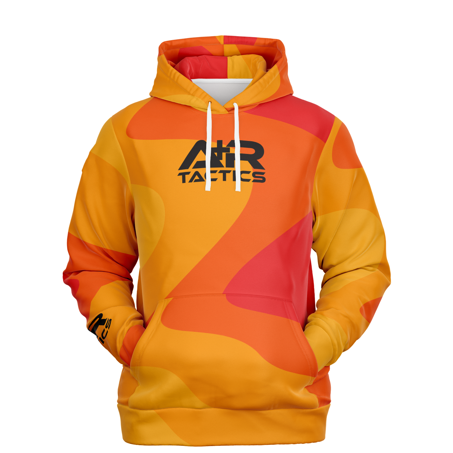 A+R Tactics Logo Hoodie, Retro Flame