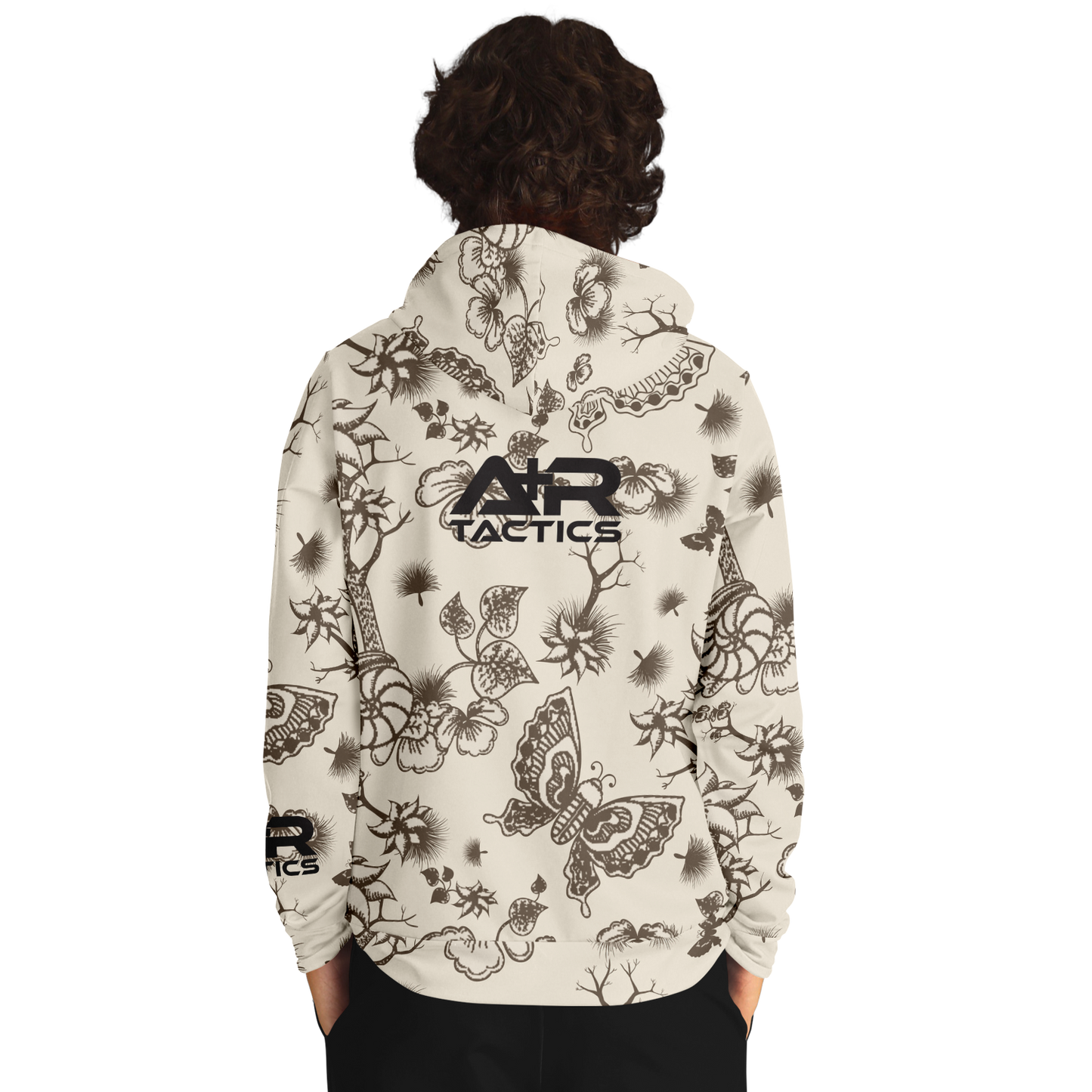 A+R Tactics Logo Hoodie, Retro Chinoiserie