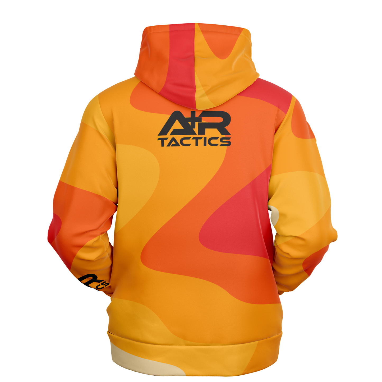 A+R Tactics Logo Hoodie, Retro Flame