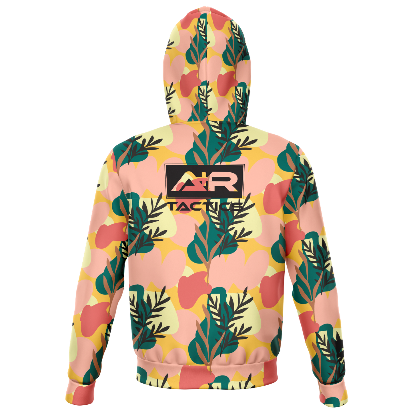 A+R Tactics Logo Zip Hoodie, Blush Floral