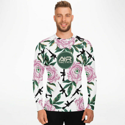 Peonies and Rifles Mens Rashguard