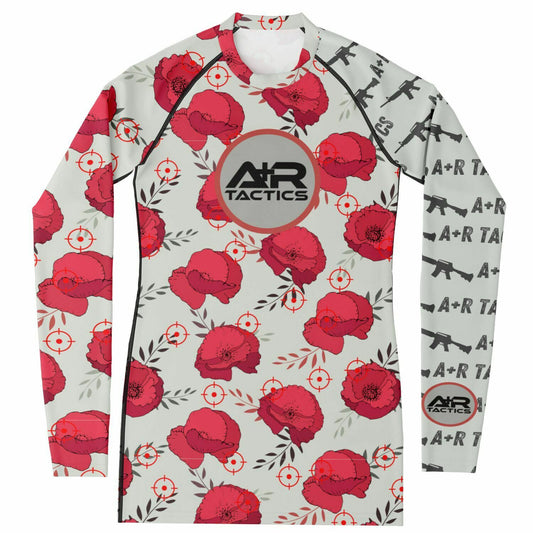 Poppies and ARs Womens Rashguard