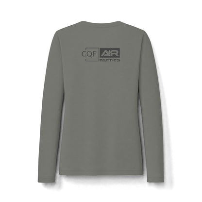 CQF x A+R Tactics Women's Solar Long Sleeve, Graphite Logo