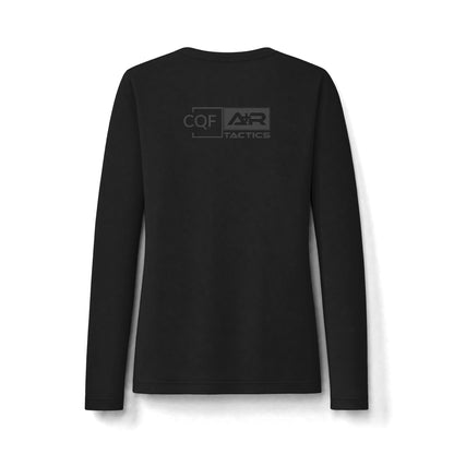 CQF x A+R Tactics Women's Solar Long Sleeve, Graphite Logo