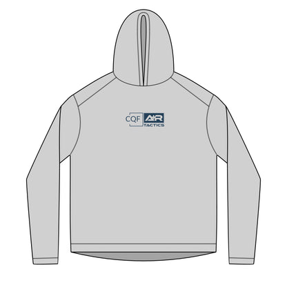 CQF Air Tactics Solar Logo Hoodie Navy Logo