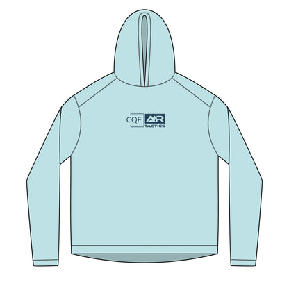 CQF Air Tactics Solar Logo Hoodie Navy Logo