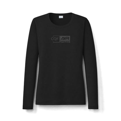 CQF x A+R Tactics Women's Solar Long Sleeve, Graphite Logo