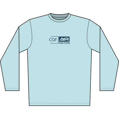 CQF x A+R Tactics Solar Logo Long Sleeve, Navy Logo