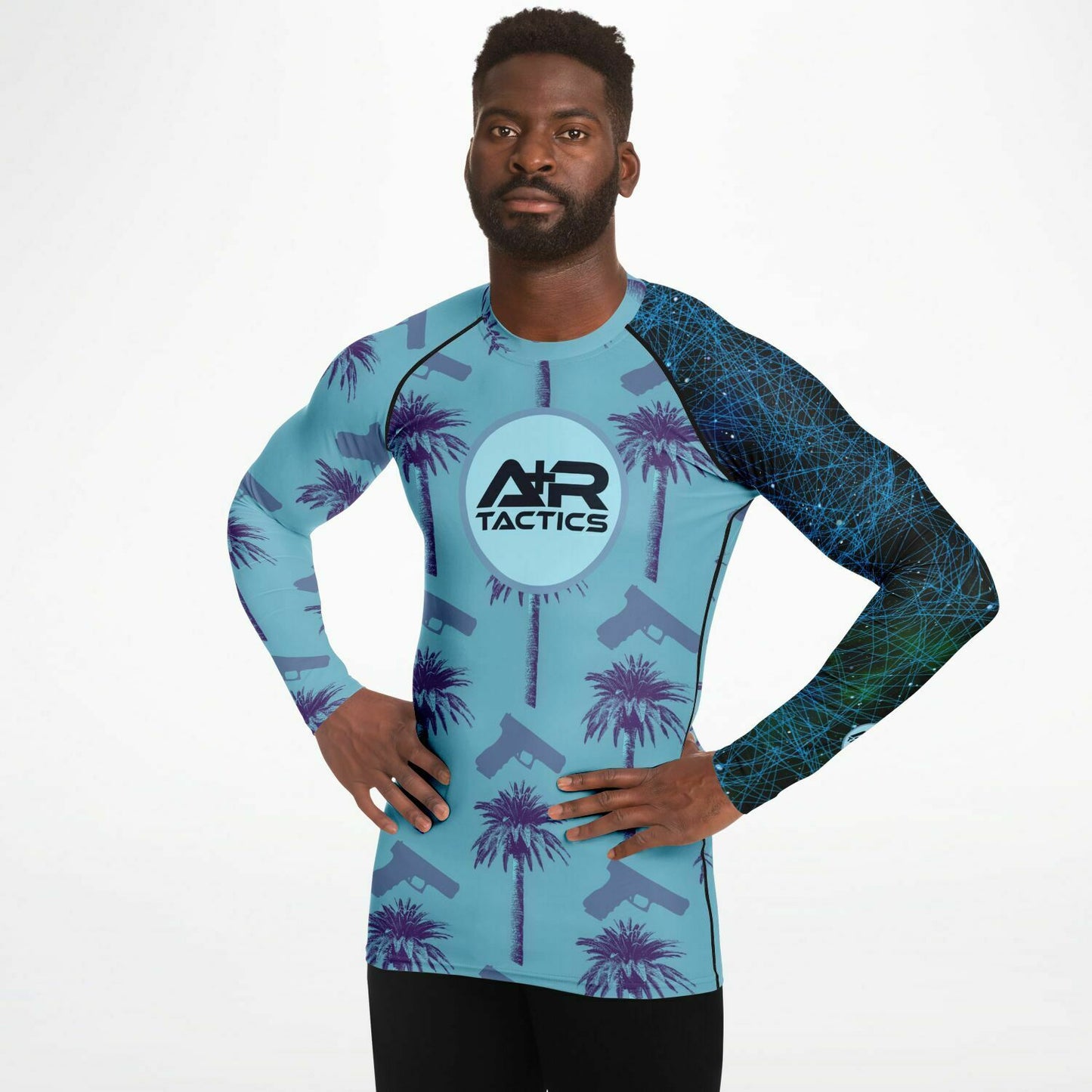 Palms and Glocks Mens Rashguard