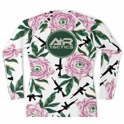 Peonies and Rifles Mens Rashguard