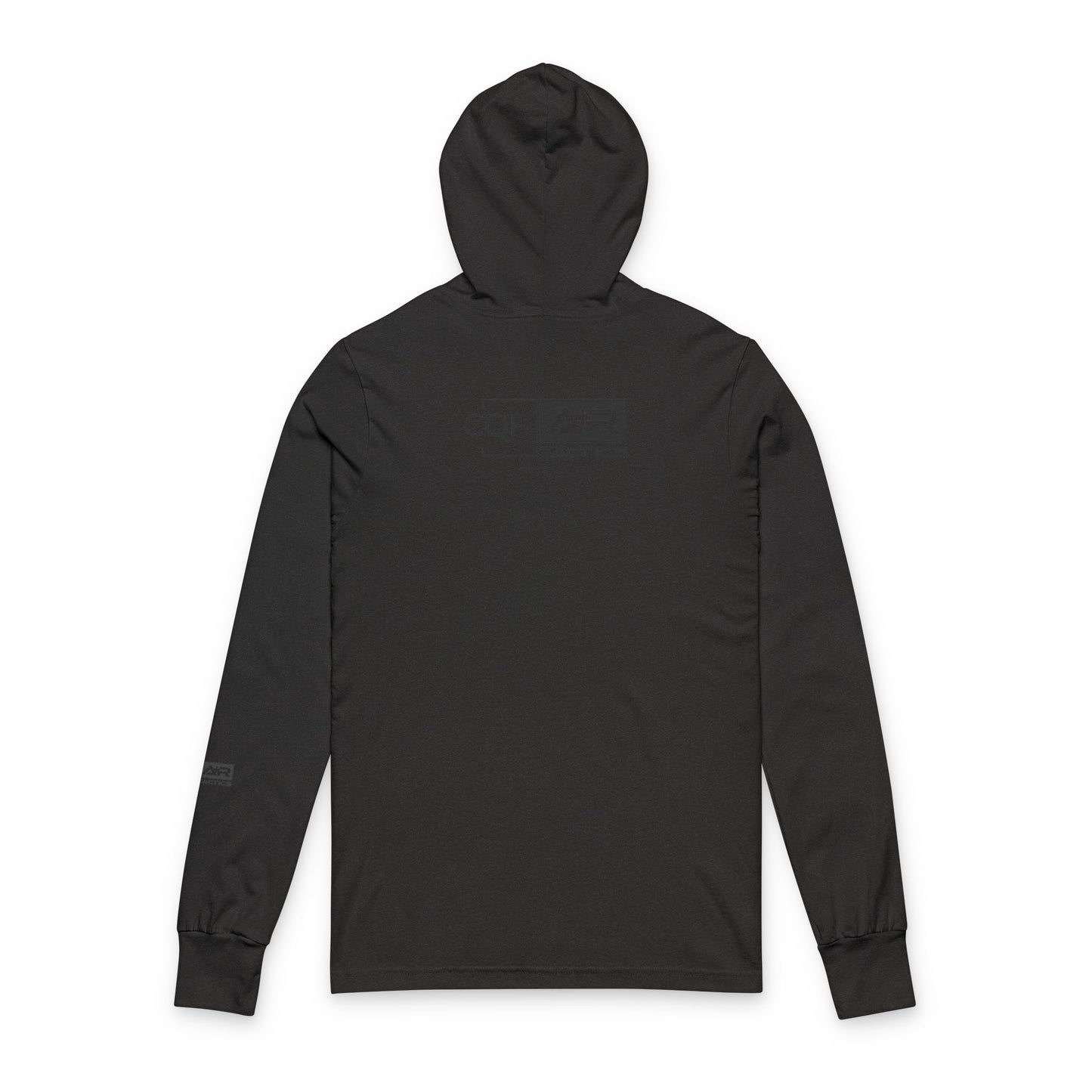 CQF x A+R Tactics Lightweight Hooded Logo, Charcoal