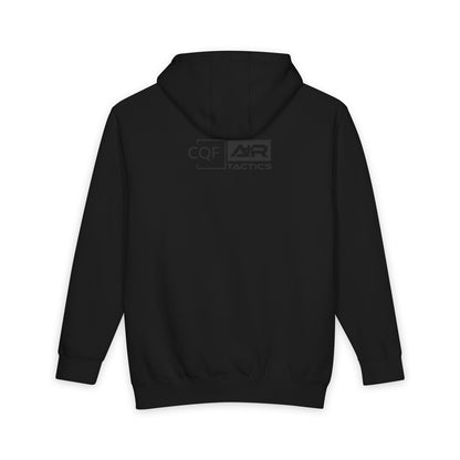 CQF x A+R Tactics Logo Hoodie, Black