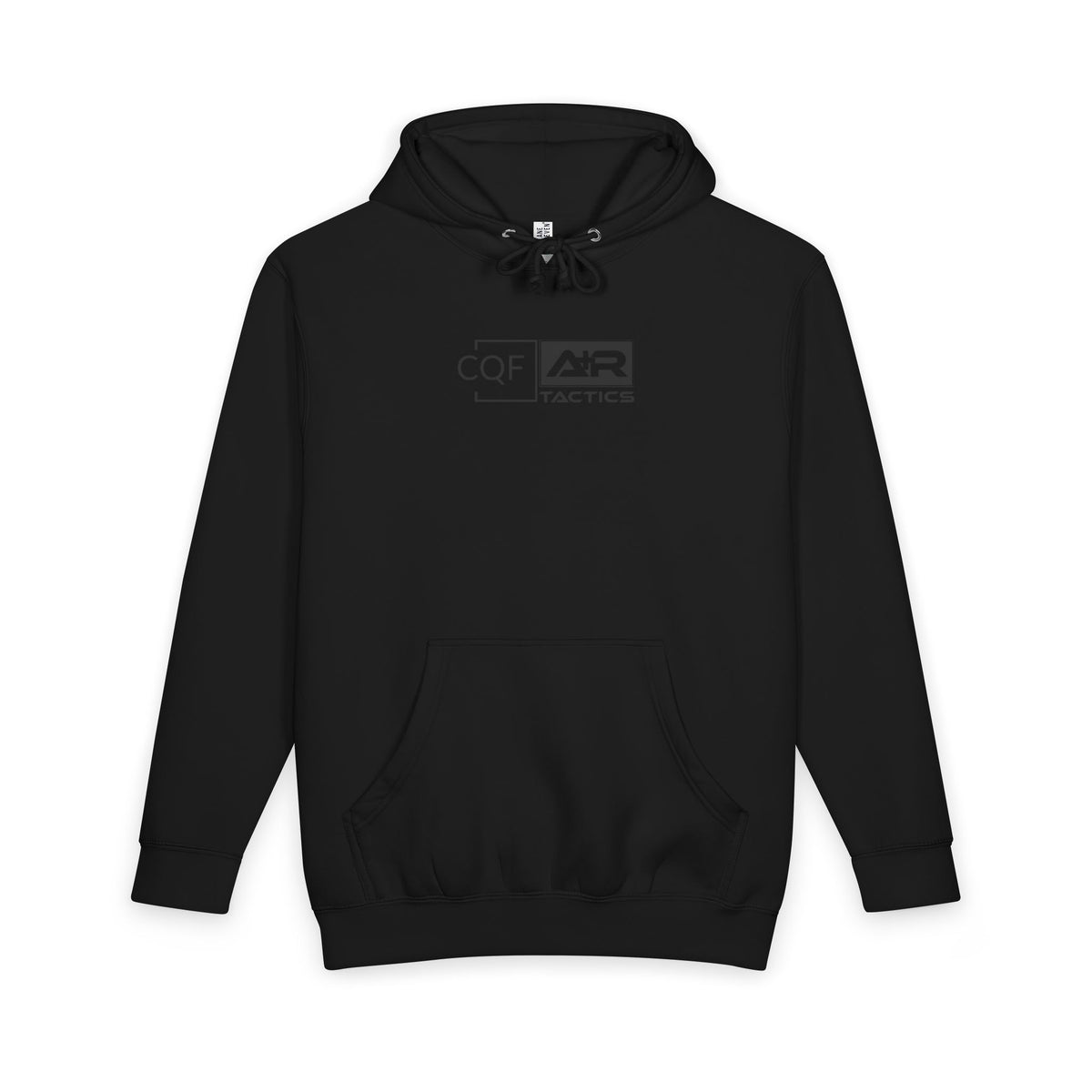 CQF x A+R Tactics Logo Hoodie, Black