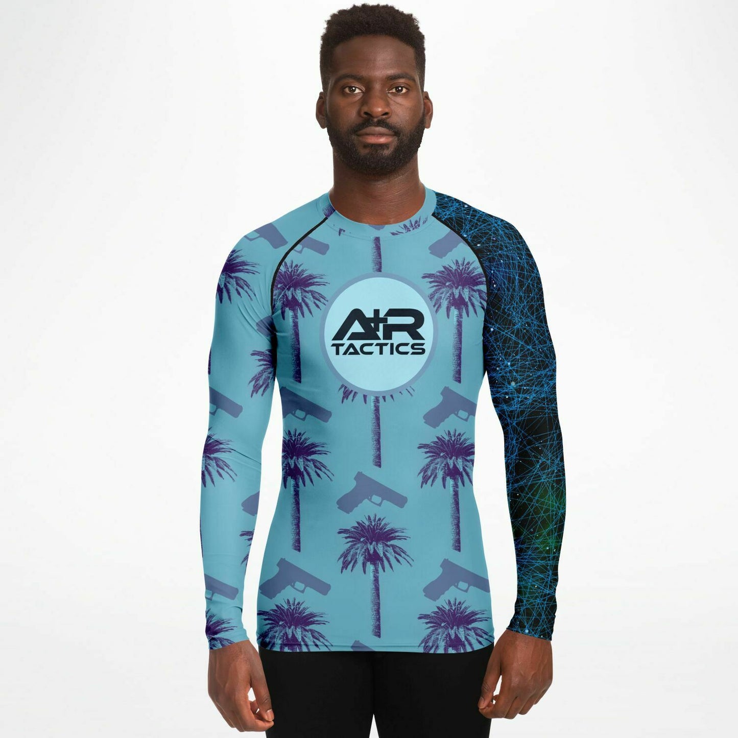 Palms and Glocks Mens Rashguard