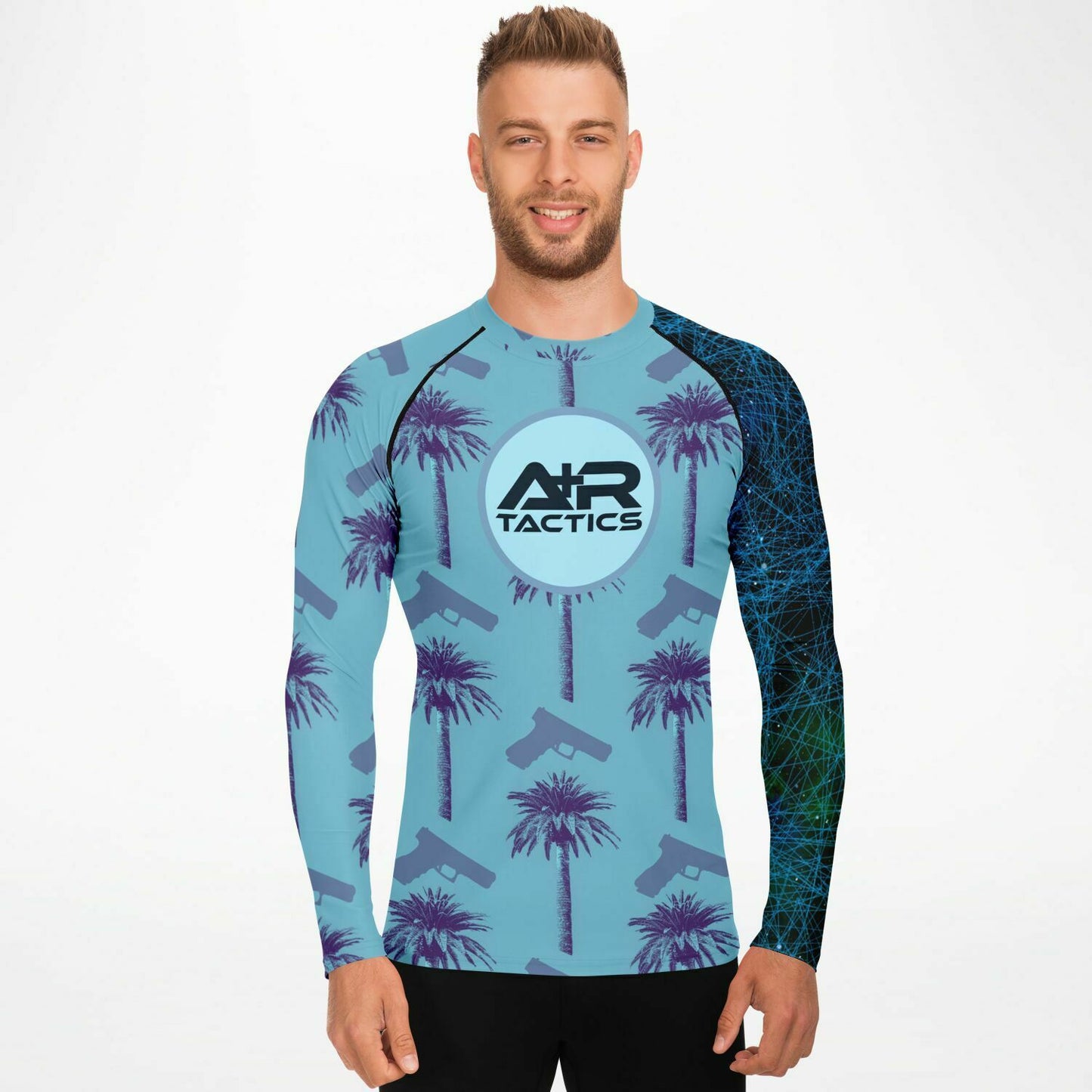 Palms and Glocks Mens Rashguard