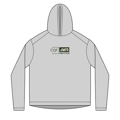 CQF x A+R Tactics Solar Hoodie, Deep Green Logo