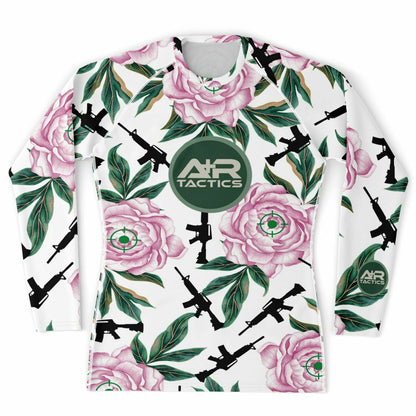 Peonies and Rifles Mens Rashguard