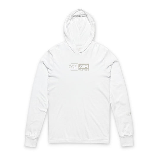 CQF × A+R Tactics Lightweight Hooded Tee | Stone