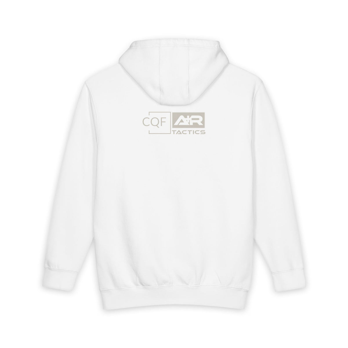 CQF x A+R Tactics Logo Hoodie, Stone