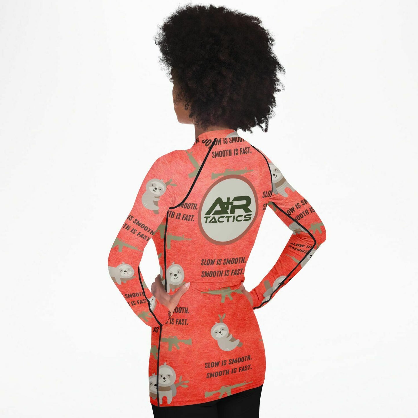 Slow is Smooth Sloth Women's Rashguard