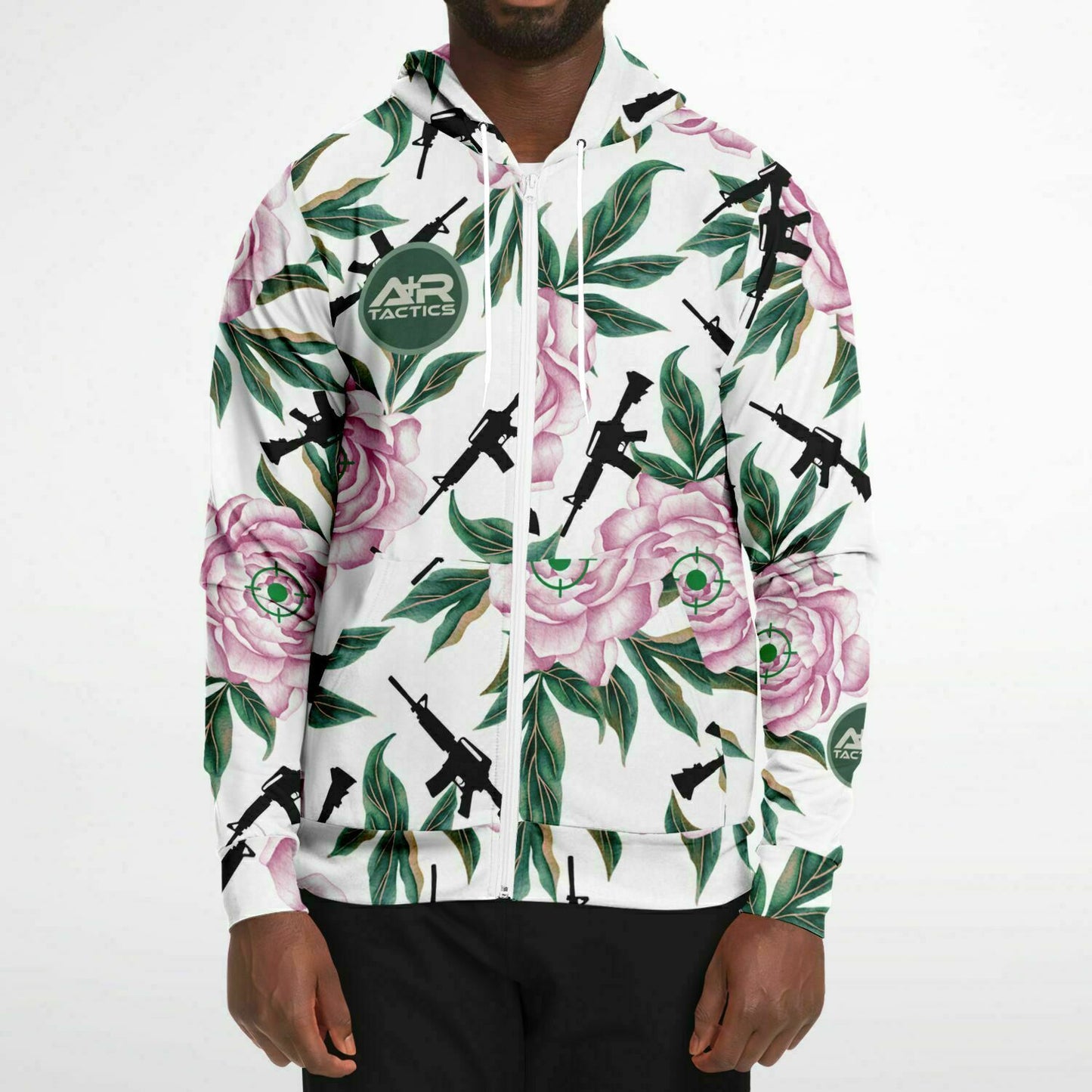 Peonies and Rifles Unisex Ziphoodie