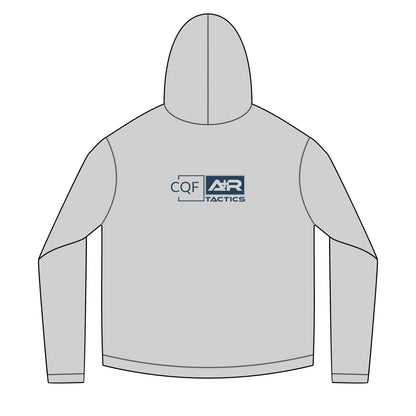 CQF Air Tactics Solar Logo Hoodie Navy Logo