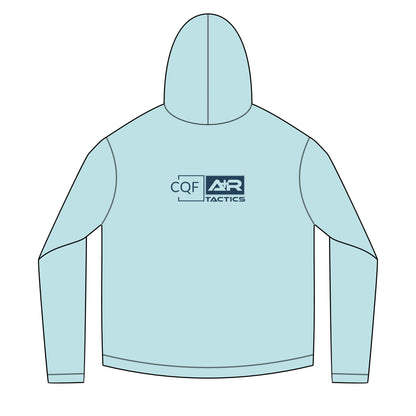 CQF Air Tactics Solar Logo Hoodie Navy Logo
