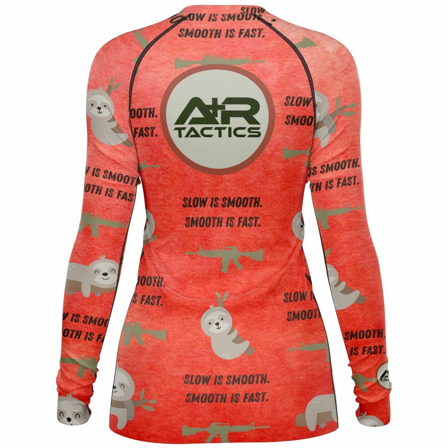 Slow is Smooth Sloth Women's Rashguard