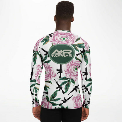 Peonies and Rifles Mens Rashguard