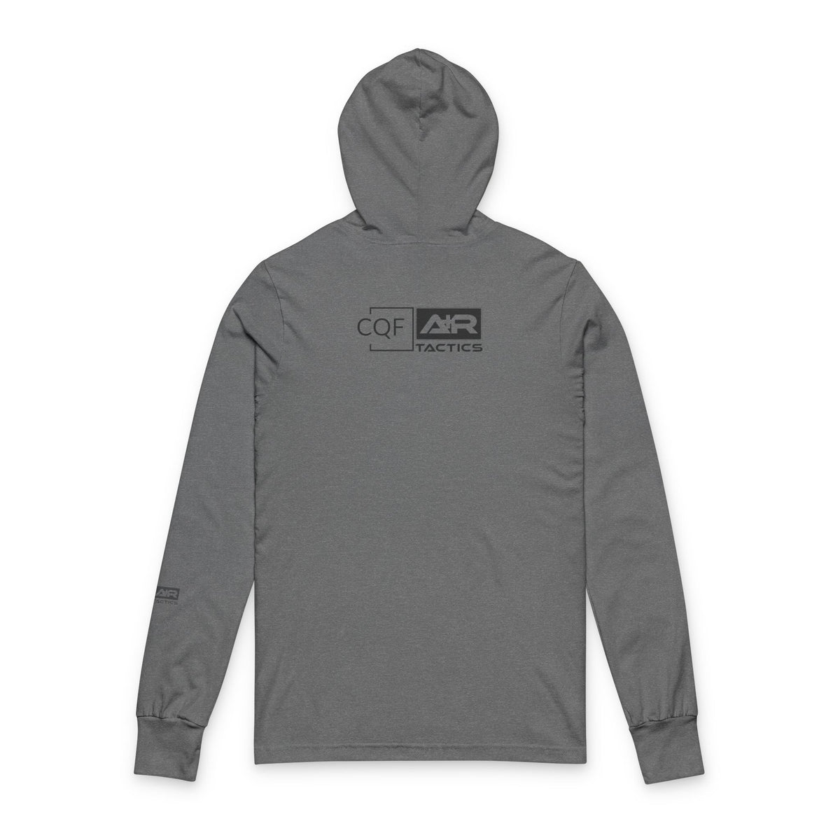 CQF x A+R Tactics Lightweight Hooded Logo, Charcoal
