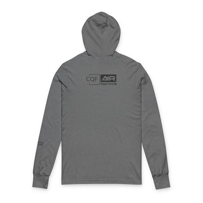 CQF x A+R Tactics Lightweight Hooded Logo, Charcoal