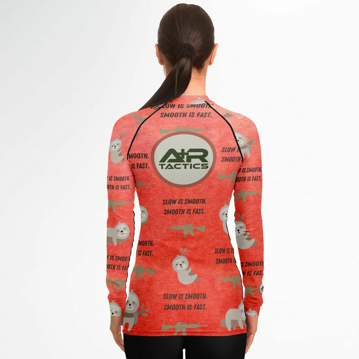 Slow is Smooth Sloth Women's Rashguard