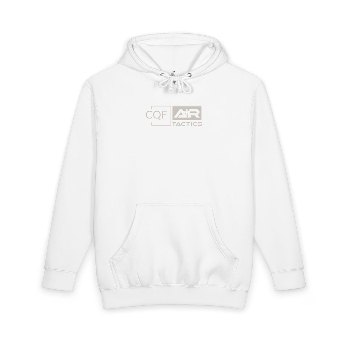 CQF x A+R Tactics Logo Hoodie, Stone