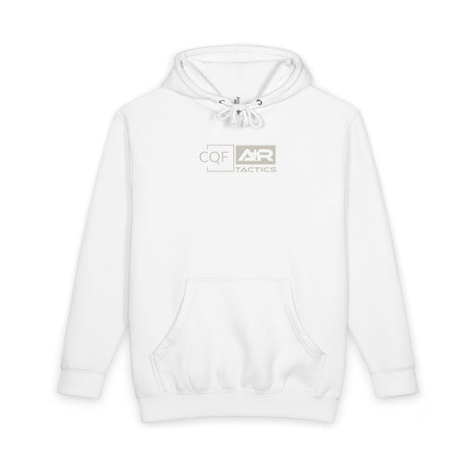 CQF × A+R Tactics Premium Heavyweight Hoodie | Stone