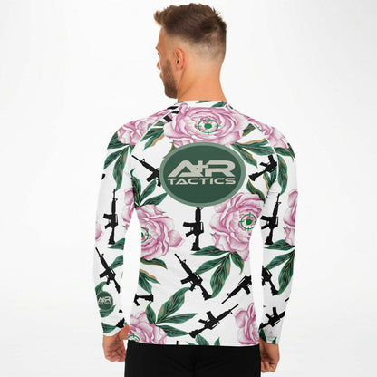 Peonies and Rifles Mens Rashguard