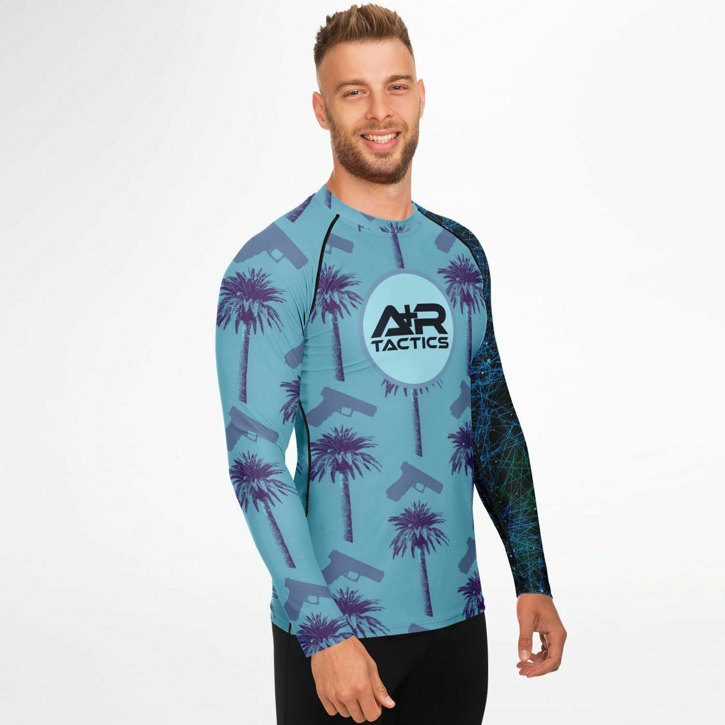 Palms and Glocks Mens Rashguard