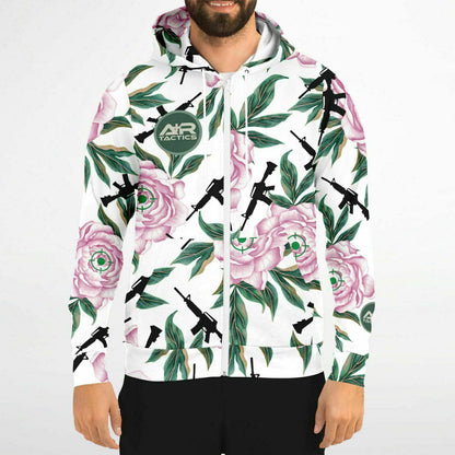 Peonies and Rifles Unisex Ziphoodie