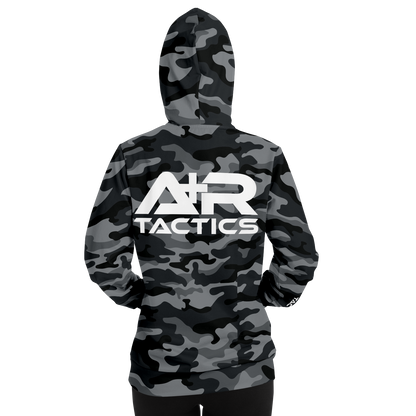 A+R Tactics Logo Hoodie, Black Multicam