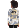 A+R Tactics Logo Womens Rashguard, Tie Die Golden