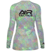 A+R Tactics Logo Rashguard, Trippy Abstract