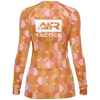A+R Tactics Logo Womens Rashguard, Retro Circles