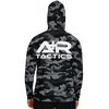 A+R Tactics Logo Hoodie, Black Multicam